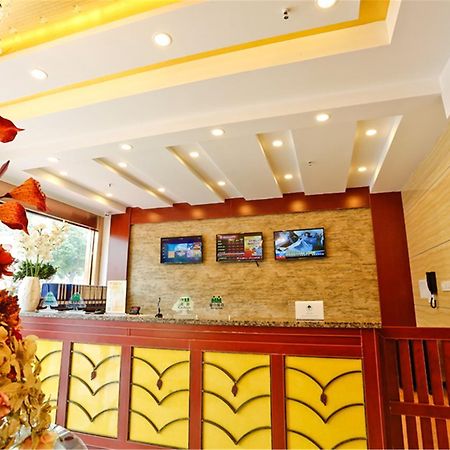 Greentree Inn Anhui Guangde Zhongyang Lecheng Business Hotel Exteriér fotografie