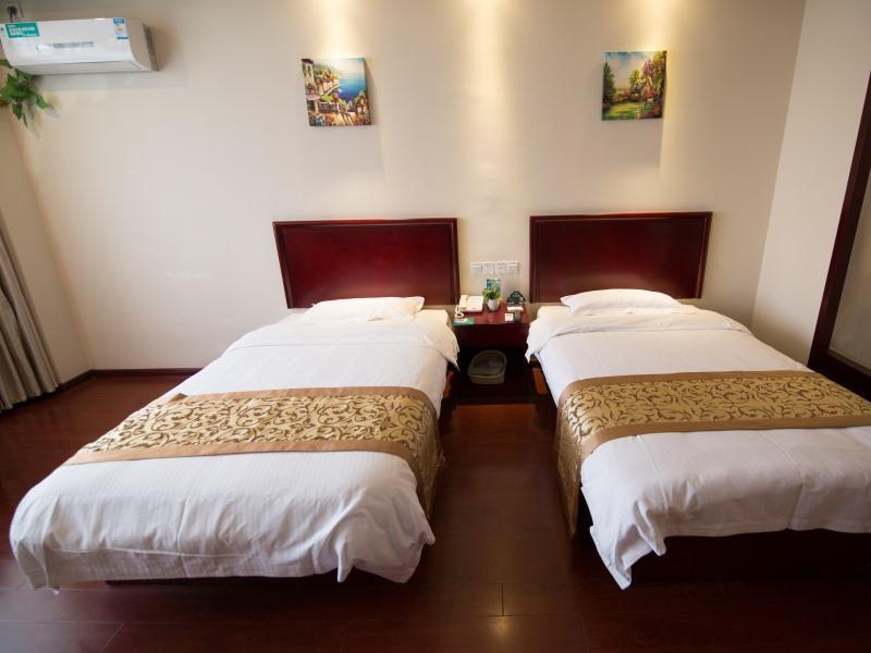 Greentree Inn Anhui Guangde Zhongyang Lecheng Business Hotel Exteriér fotografie