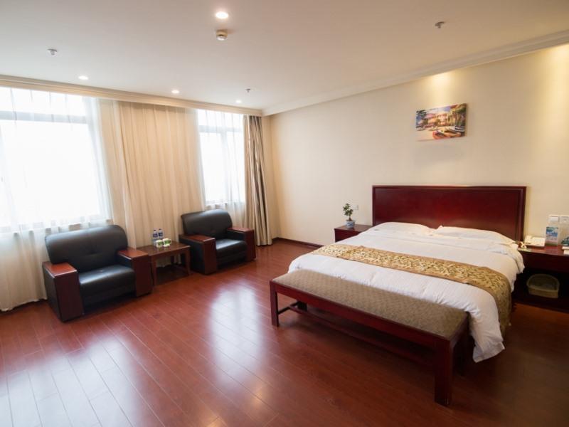 Greentree Inn Anhui Guangde Zhongyang Lecheng Business Hotel Exteriér fotografie