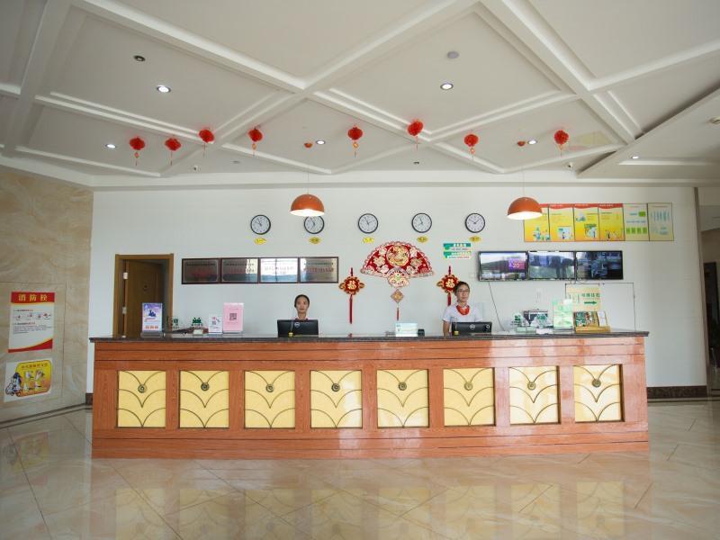 Greentree Inn Anhui Guangde Zhongyang Lecheng Business Hotel Exteriér fotografie