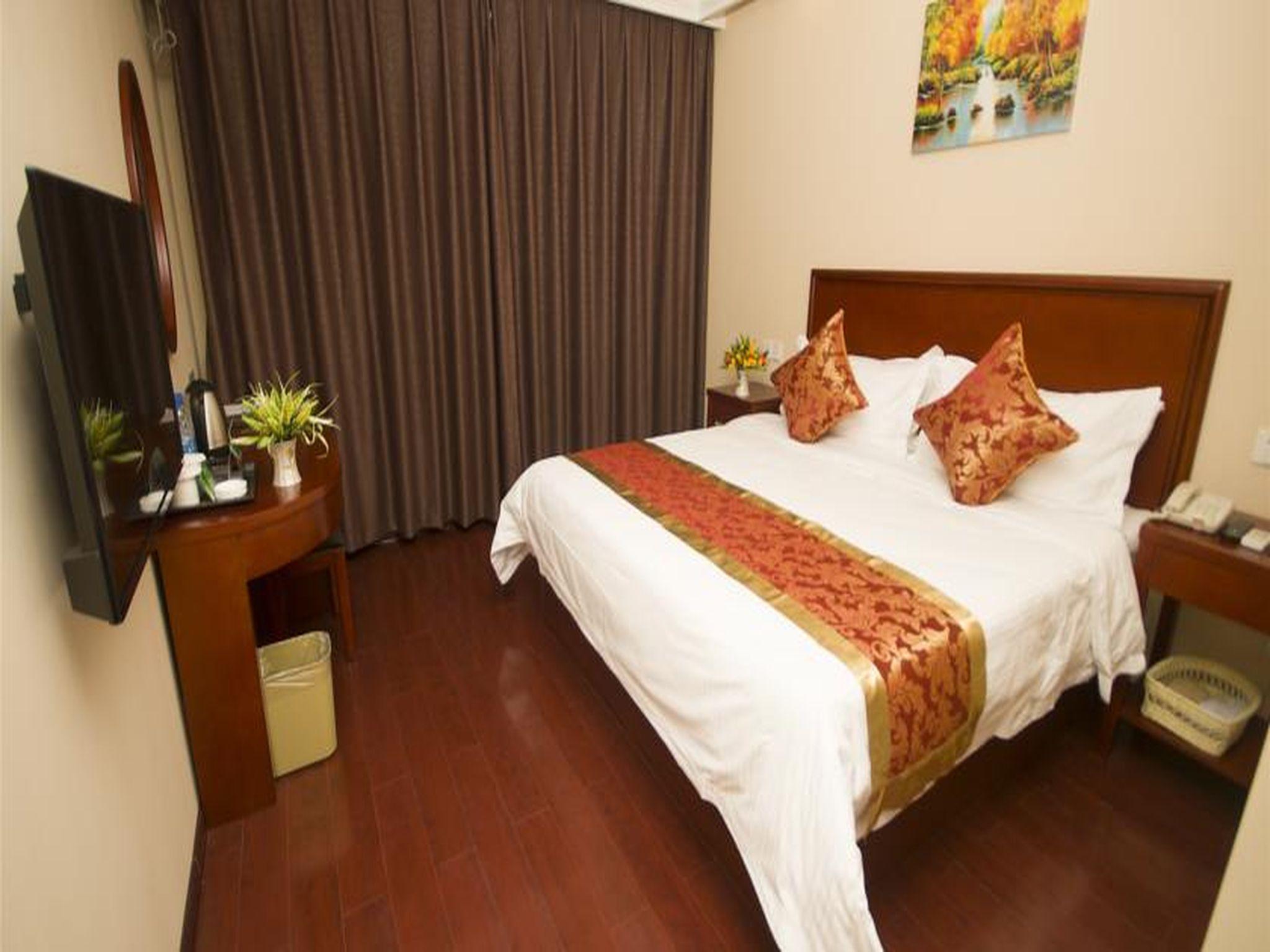 Greentree Inn Anhui Guangde Zhongyang Lecheng Business Hotel Exteriér fotografie