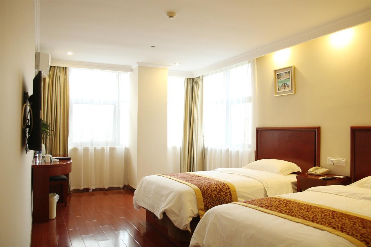 Greentree Inn Anhui Guangde Zhongyang Lecheng Business Hotel Exteriér fotografie