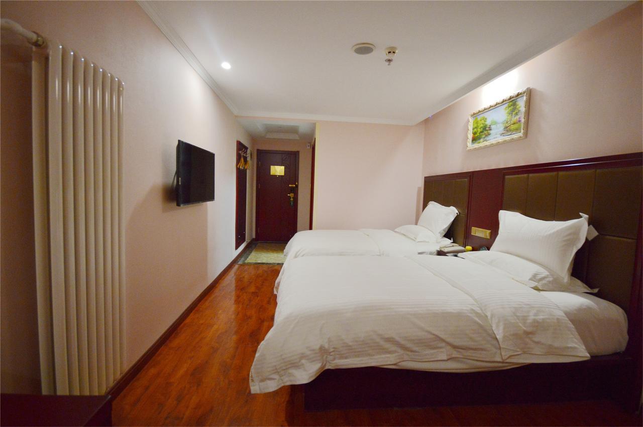 Greentree Inn Anhui Guangde Zhongyang Lecheng Business Hotel Exteriér fotografie