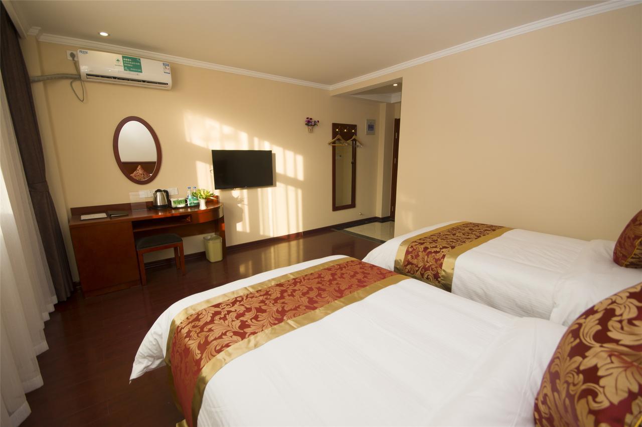 Greentree Inn Anhui Guangde Zhongyang Lecheng Business Hotel Exteriér fotografie
