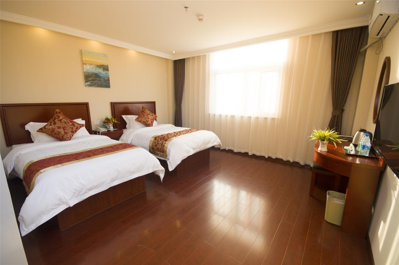 Greentree Inn Anhui Guangde Zhongyang Lecheng Business Hotel Exteriér fotografie